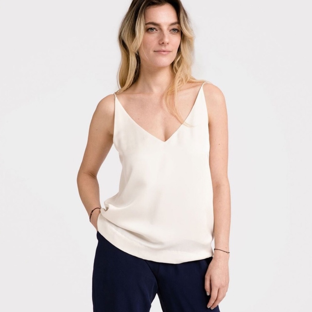 Grana Silk V-neck Camisole
